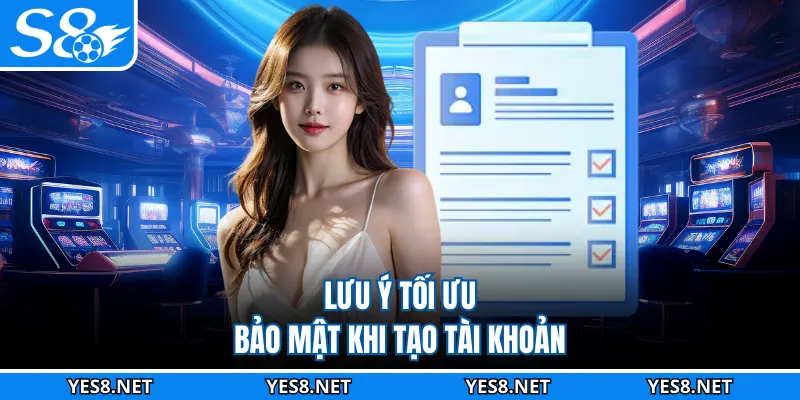 Lưu ý tối ưu bảo mật khi tạo tài khoản