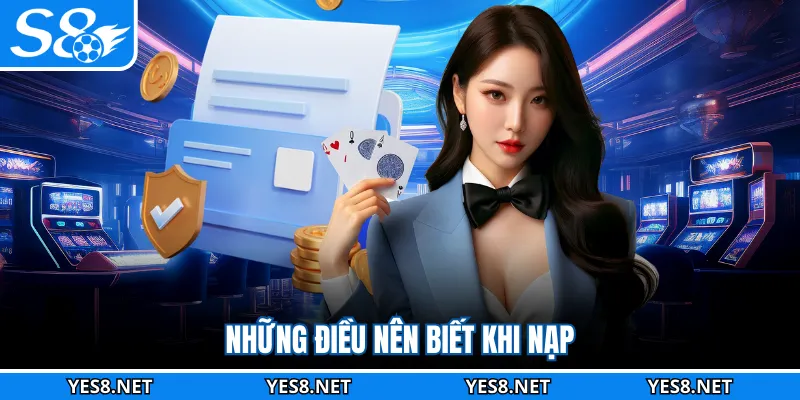 Những điều nên biết khi nạp